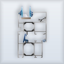 Aluminium frame profile